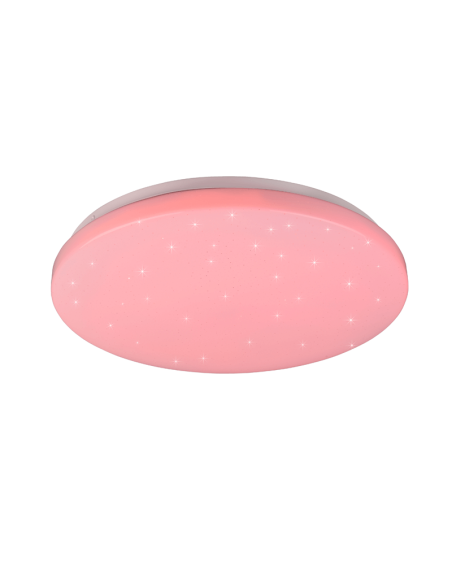 Plafón Kira LED multicolor y destellos rojo