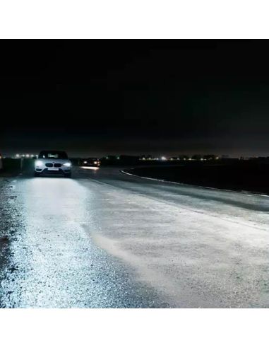 Bombilla LED H1 PRO9100 Ultinon 5.800K 12V / 24V + 350% mas de luz 2 Unds. Philips | LeonLeds