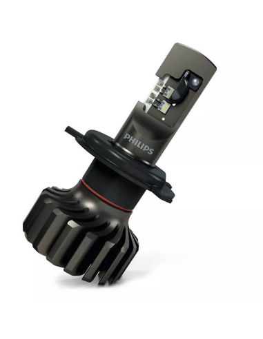 Bombilla LED H4 potente PRO9100 5800K 1.000Lm/1.500Lm 12V / 24V + 350% de luz Pack 2 Unds. 11342U91X2 Philips | LeonLeds