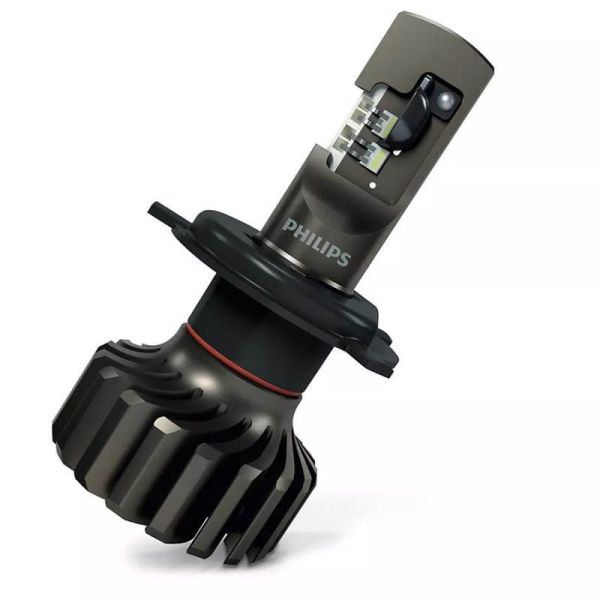 Bombilla LED H4 potente PRO9100 5800K 1.000Lm/1.500Lm 12V / 24V + 350% de luz Pack 2 Unds. 11342U91X2 Philips | LeonLeds