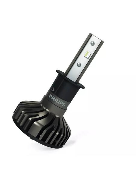 Potentes lâmpadas LED H3 Ultinon PRO9100 5.800K 12V / 24V Pack 2 Und. + 350% mais luz Philips | leonleds