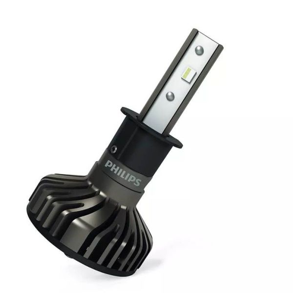 Ampoules LED H3 puissantes Ultinon PRO9100 5 800K 12V / 24V Pack 2 Und. + 350 % de lumière en plus Philips | leonleds