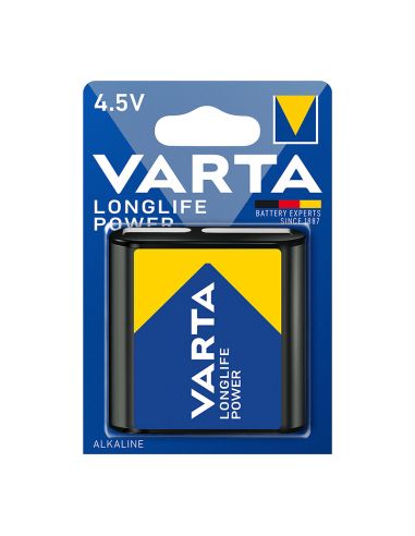 Pila petaca Alcalina 3RL12 4.5V LongLife Power 4008496559947 | LeonLeds
