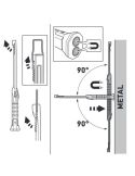 Linterna LED tipo Stick recargable con Imán Giratorio y Gancho 300Lm y 20Lm ULS300 Hella | LeonLeds