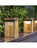 Farol de mano LED solar Okinawa IP54 ambiente portátil