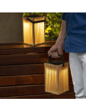 Farol de mano LED solar Okinawa IP54 ambiente