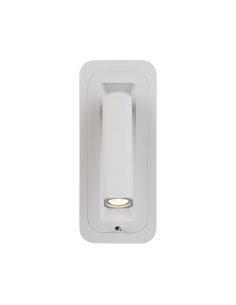 Aplique LED con interruptor Boheme blanco