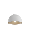 Plafon de techo blanco decorativo Miso ø285mm oro