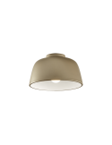 Plafón de techo Miso oro-blanco pequeño 1xE27