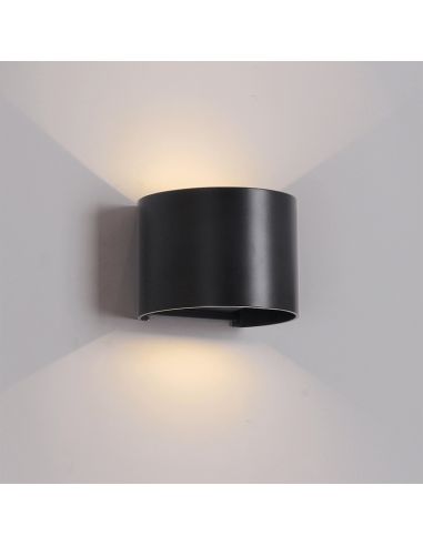 Applique LED Kowa noir 2x6W ACB