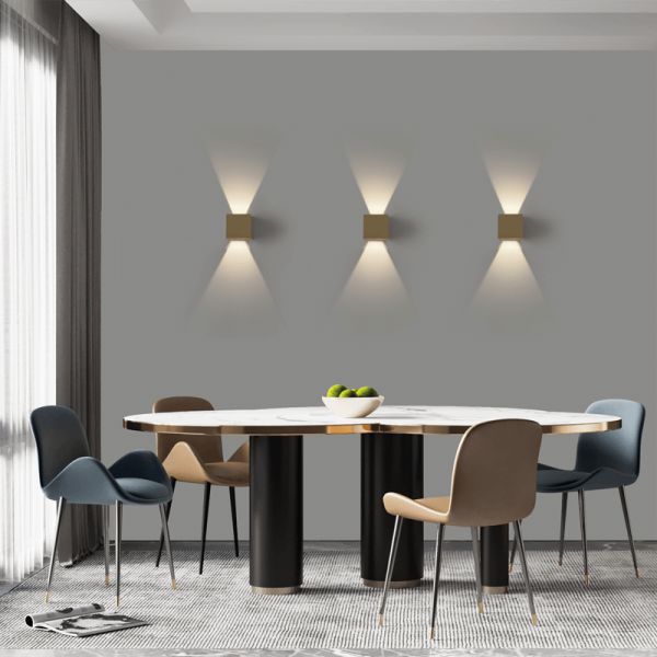 Applique d'extérieur LED Kendo or lumière d'ambiance réglable