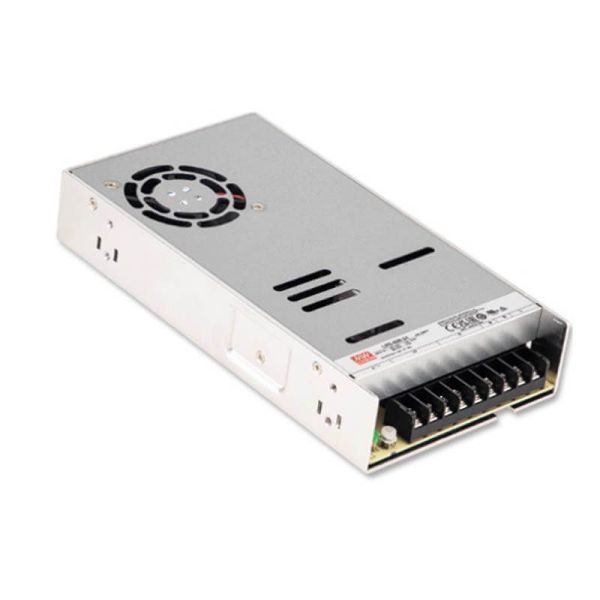 LRS-600-12 Fuente de Alimentación potente para 12V para una potencia de 600W en 12V 50A Mean Well | LeonLeds