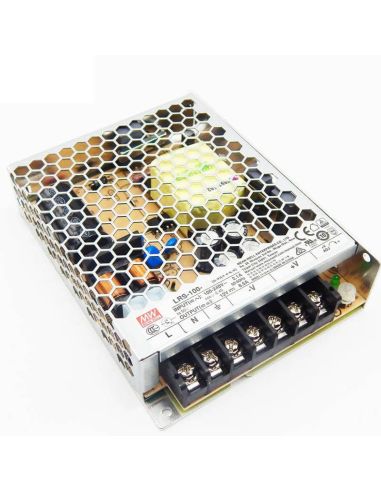 LRS-100-12 Transformador para una potencia de 102W en 12V 8,5A Mean Well | LeonLeds