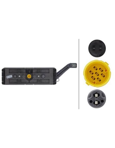 Piloto trasero Hibrido Bombilla y Led para Krone con Galibo Lateral LED Hella | LeonLeds