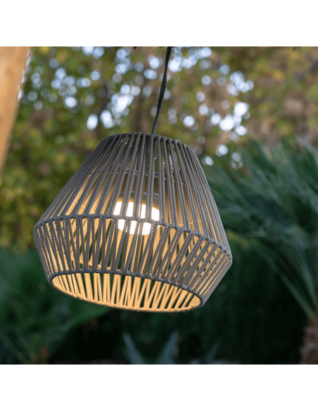 Candeeiro suspenso sem fios para exterior Conta Hang ambient