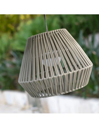Lámpara colgante de exterior sin cables Conta Hang ambiente New Garden