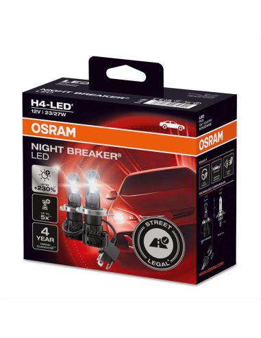 H4 Night Breaker HOMOLOGADAS EN ESPAÑA | LeonLeds.com