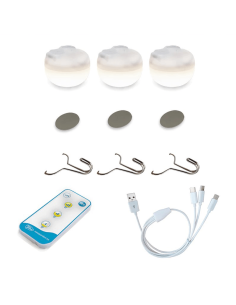 Pack 3 lâmpadas portáteis Cherry Mini 2