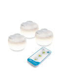 Pack 3 bombillas portátiles Cherry Mini
