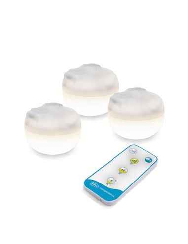 Pack 3 bombillas portátiles Cherry Mini