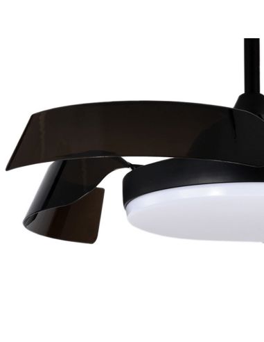 Ventilateur LED avec lumière réglable...