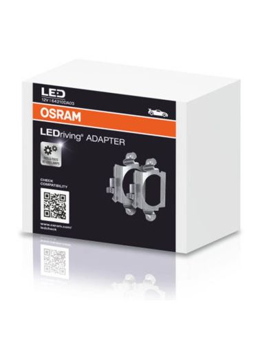 Tomada adaptadora para lâmpadas LED Adaptador LEDriving 64210DA03 Osram | leonleds