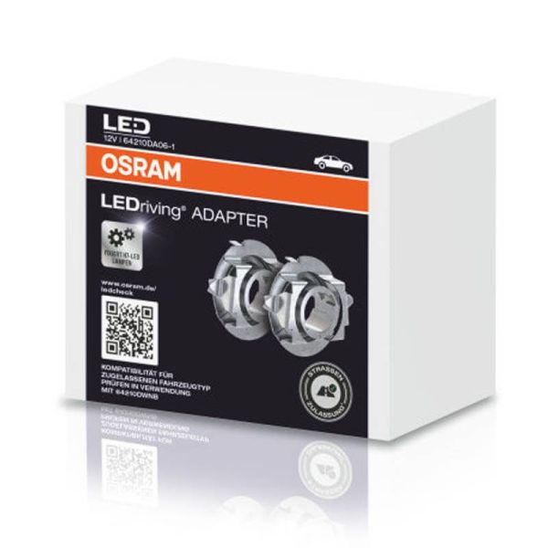 Casquillo Adaptador para Bombillas LED LEDriving Adapter 64210DA06-1 Osram | LeonLeds