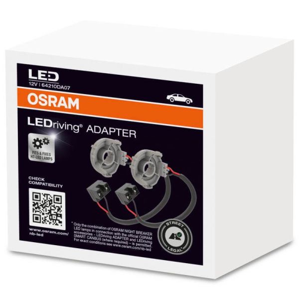Casquillo para Bombillas LED LEDriving Adapter 64210DA07 4062172233835 Osram | LeonLeds
