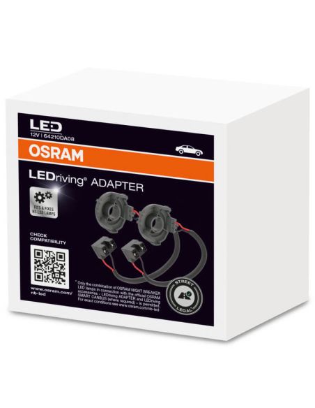 Adaptateur d'ampoule LED Adaptateur LEDriving 64210DA08 Osram | leonleds