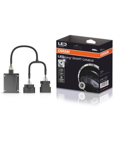 Can-Bus Canceller para Lâmpada LED LEDSC02-1-2HFB Pack 2 Unidades Smart Canbus Error Canceller LEDSC02-1-2HFB Osram | leonleds