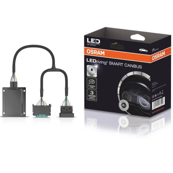 Cancelador Can-Bus para Bombilla LED LEDSC03 Pack 2 Unidades Smart Canbus Error Canceller Flicker-Free Osram | LeonLeds