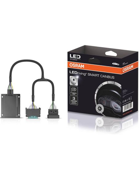 CanBus et Anti-scintillement pour Ampoules LED H7 LEDSC03-1 Pack 2 Unités Smart Canbus Error Canceller Flicker-Free | leonleds