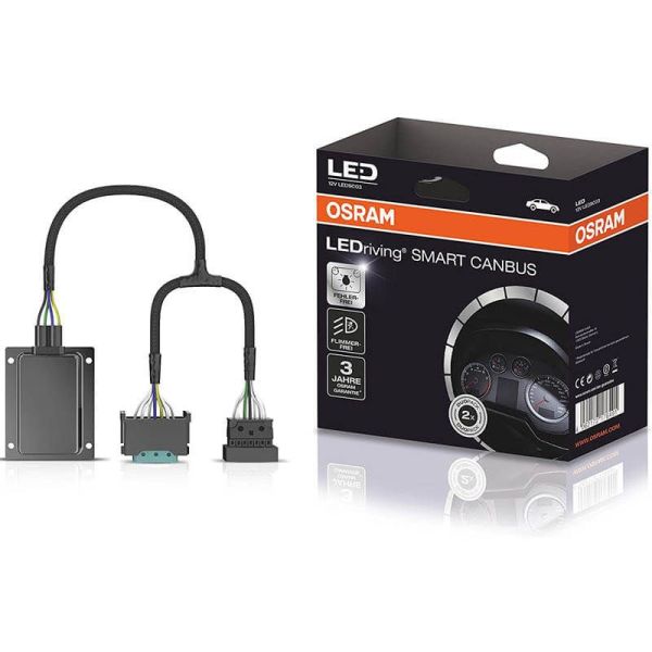 CanBus y Anti-parpadeo para Bombillas LED H7 LEDSC03-1 Pack 2 Unidades Smart Canbus Error Canceller Flicker-Free | LeonLeds