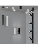 Aplique de pared con doble foco Zoom 2xGU10 ambiente