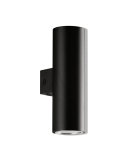 Aplique de pared con doble foco Zoom 2xGU10 preto