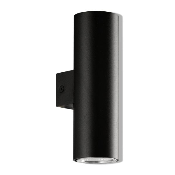 Aplique de pared con doble foco Zoom 2xGU10 preto