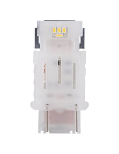 Lâmpadas LED P27/7W luz branca W2.5x16q 6000K 12V Pack 2 Unidades 3157DWP-02B 4062172151641 | leonleds