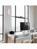 Aplique de pared con doble foco Zoom 2xGU10 blanco ambiente