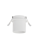 Mini plafonnier encastré Zoom blanc