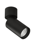 Foco de techo de superficie orientable Zoom 1xGU10 negro
