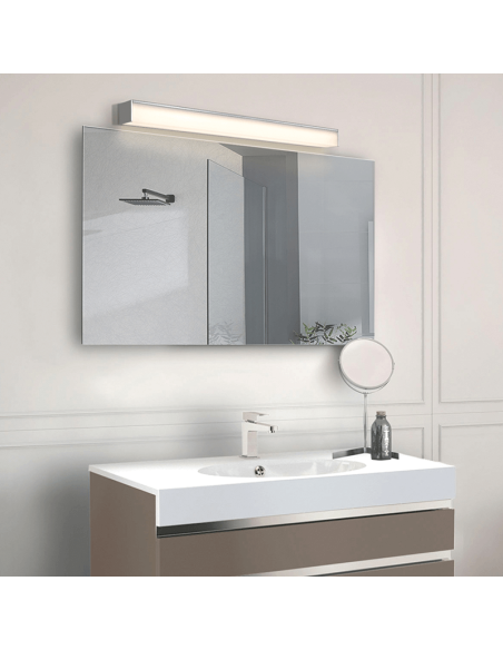 Applique murale LED moderne pour miroirs Tavi IP44 ambiant