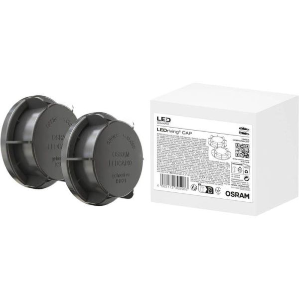 LEDCAP07 Tapa de cierre de Faro para Bombilla LED H7 Pack 2 Unds. Osram 4062172305983 | LeonLeds