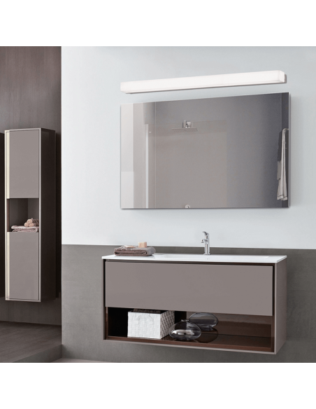 Aplique LED rectangular Box grande de 89cm 4000k ambiente