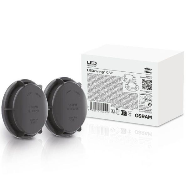LEDCAP08 Tapa de cierre de Faro para Bombilla LED H7 Pack 2 Unds. 4062172309509 Osram | LeonLeds