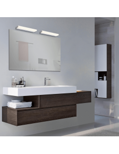 Aplique LED de baño Tesla de 35cm 2