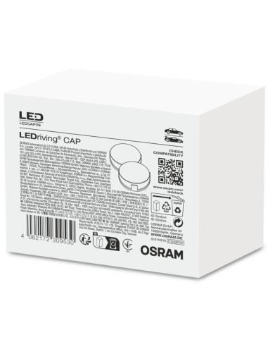 LEDCAP09 Tapa de cierre de Faro para Bombilla LED H7 Pack 2 Unds. Osram | LeonLeds