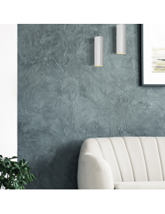 Applique murale en métal blanc Modrian 2 lumières 2