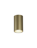 Plafón redondo moderno MODRIAN oro, GU10 (no incl.) Ø56,5mm