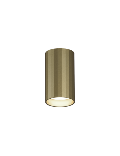 Plafón redondo moderno MODRIAN oro, GU10 (no incl.) Ø56,5mm