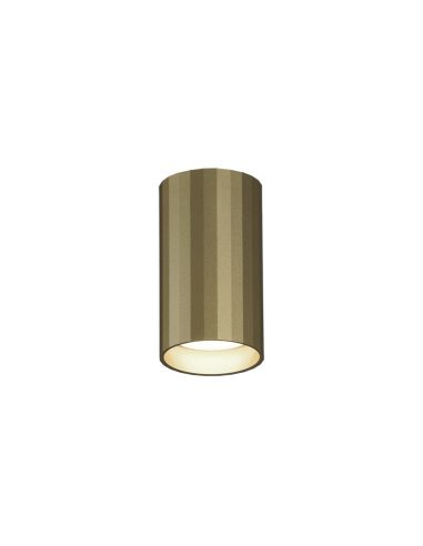 Plafón redondo moderno MODRIAN oro, GU10 (no incl.) Ø56,5mm